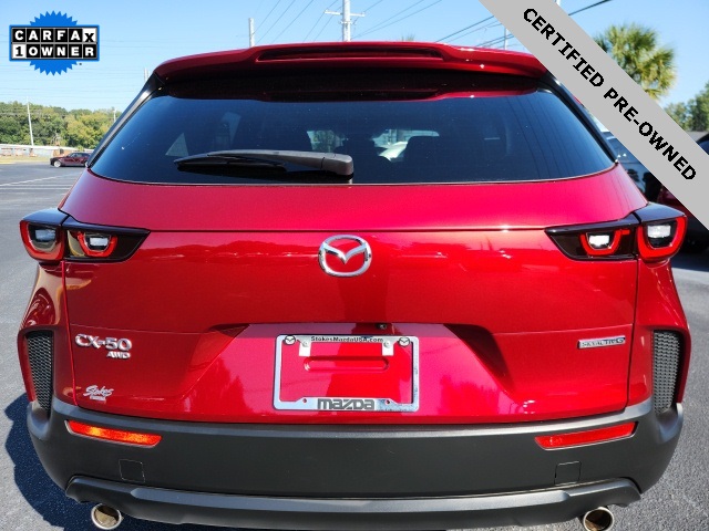 2023 Mazda CX-50 2.5 S Preferred Plus Package Red at Stokes Mazda
