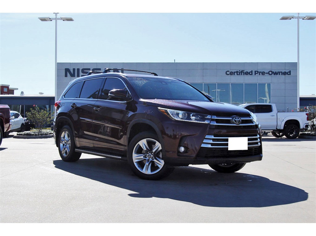 2019 Toyota Highlander Limited Red at Don McGill Toyota