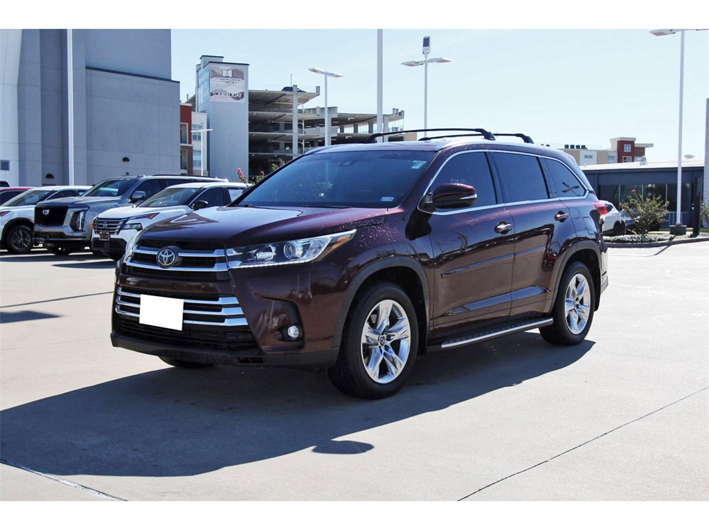 2019 Toyota Highlander Limited Red at Don McGill Toyota