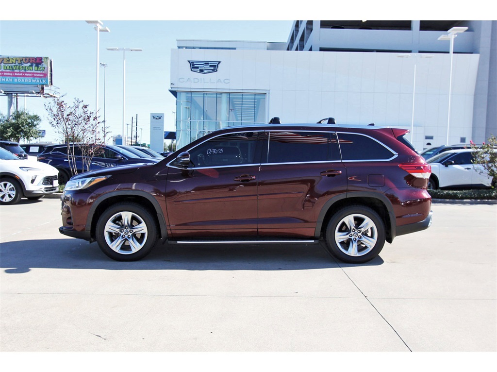 2019 Toyota Highlander Limited Red at Don McGill Toyota