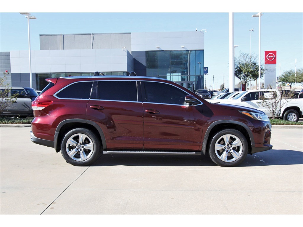 2019 Toyota Highlander Limited Red at Don McGill Toyota