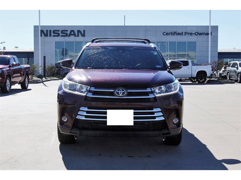 2019 Toyota Highlander Limited Red at Don McGill Toyota