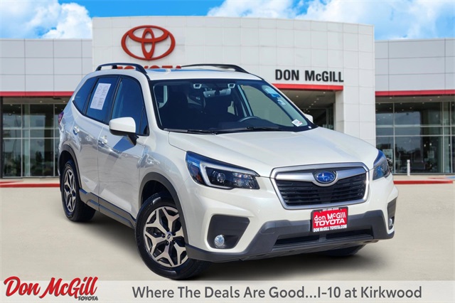 2021 Subaru Forester Premium White at Emmons Autoplex