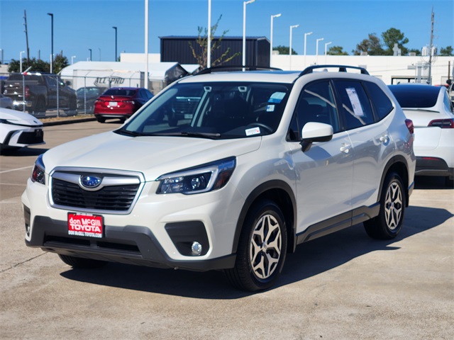 2021 Subaru Forester Premium White at Emmons Autoplex