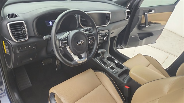 2022 Kia Sportage SX Blue at Parkway Family Mazda