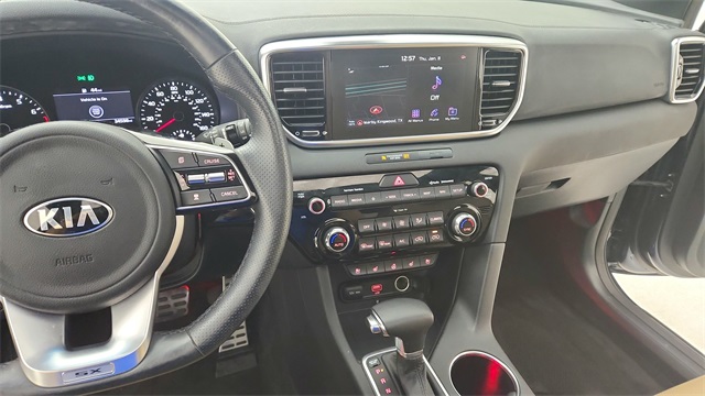 2022 Kia Sportage SX Blue at Parkway Family Mazda