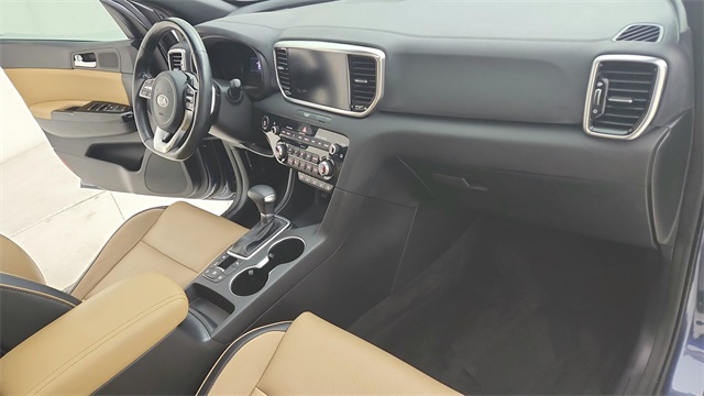 2022 Kia Sportage SX Blue at Parkway Family Mazda