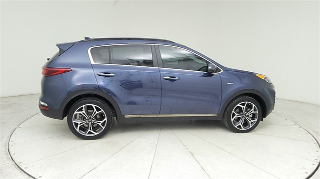 2022 Kia Sportage SX Blue at Parkway Family Mazda
