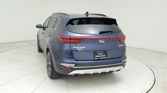 2022 Kia Sportage SX Blue at Parkway Family Mazda