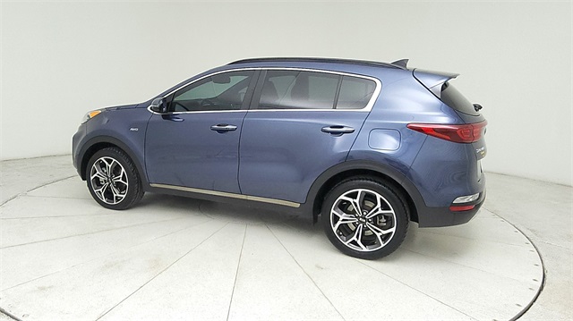 2022 Kia Sportage SX Blue at Parkway Family Mazda