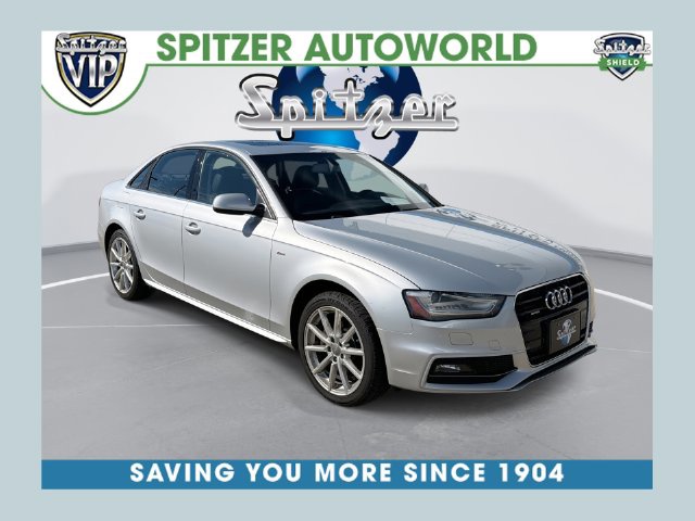 Ice Silver Metallic 2014 Audi A4 Sedan All-Wheel Drive 8-Speed Automatic