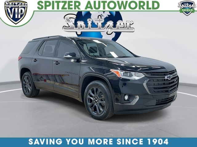 Mosaic Black Metallic 2021 Chevrolet Traverse RS AWD SUV / Crossover Four-Wheel Drive 9-Speed Automatic