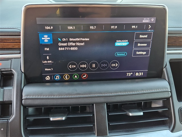 2021 Chevrolet Suburban High Country Black at Baytown Hyundai