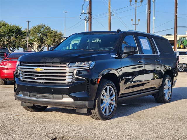 2021 Chevrolet Suburban High Country Black at Baytown Hyundai
