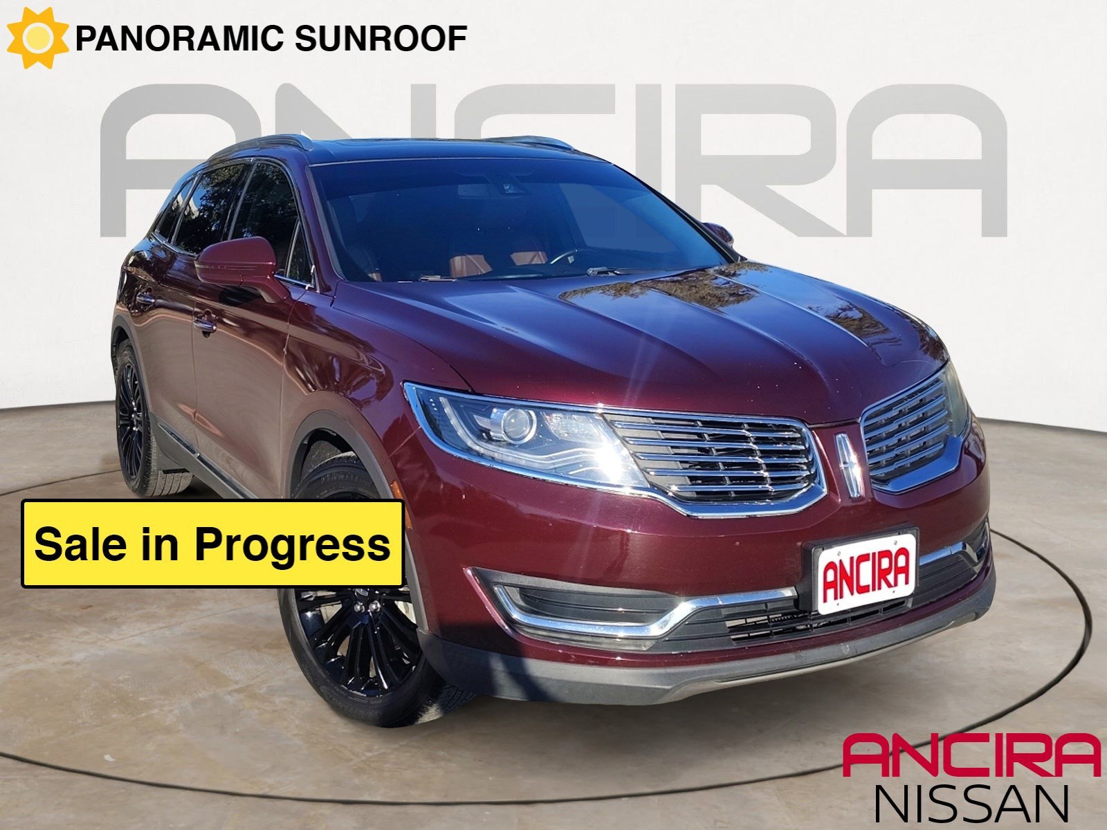 Used Car 2018 Lincoln Mkx  Reserve For Sale Under $20,000 In San Antonio, Texas
