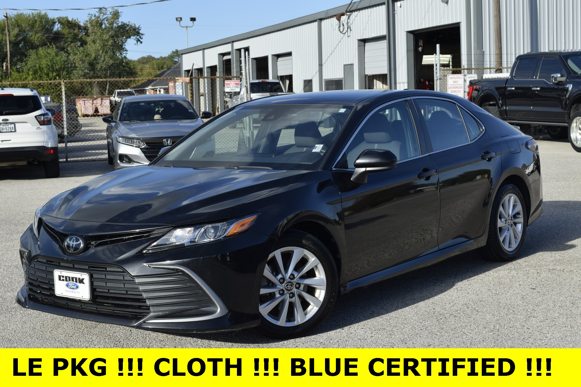 2023 Toyota Camry LE Silver at Joe Myers Mazda Kia