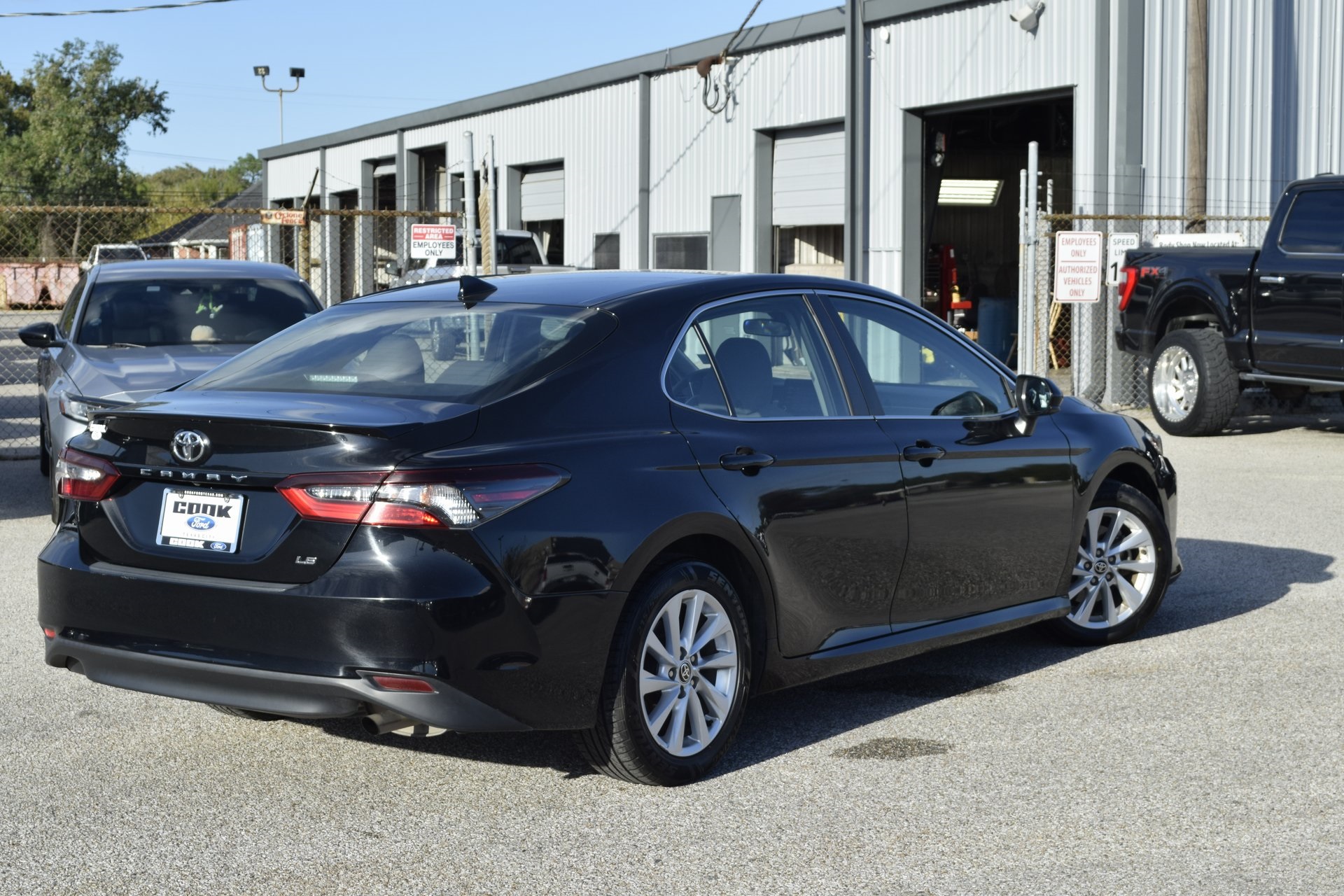 2023 Toyota Camry LE Silver at Joe Myers Mazda Kia