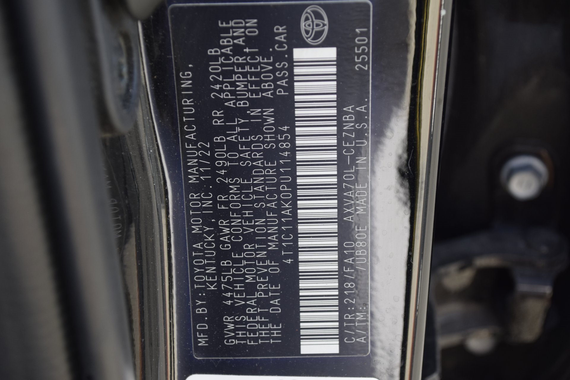 2023 Toyota Camry LE Silver at Joe Myers Mazda Kia