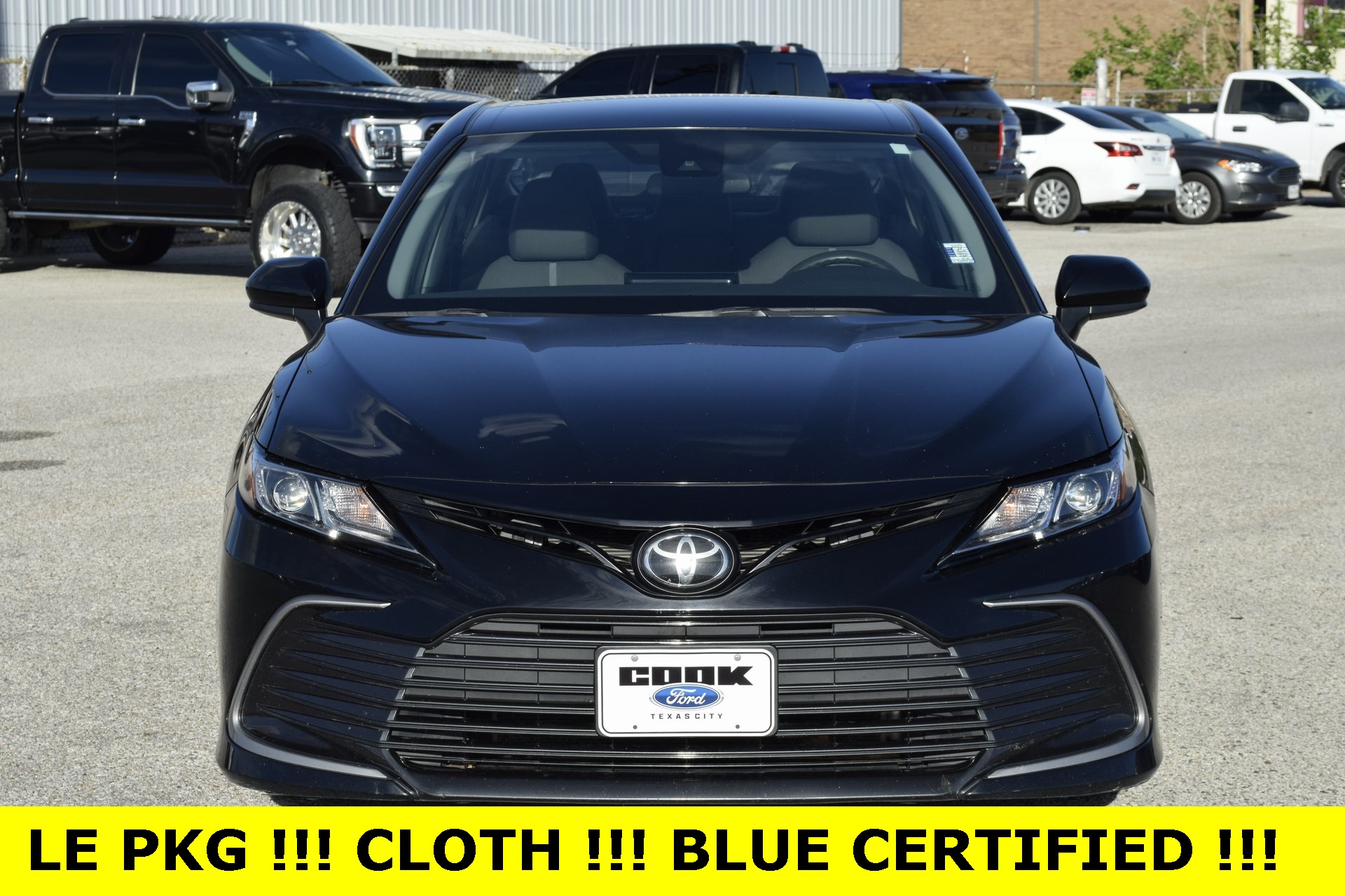 2023 Toyota Camry LE Silver at Joe Myers Mazda Kia