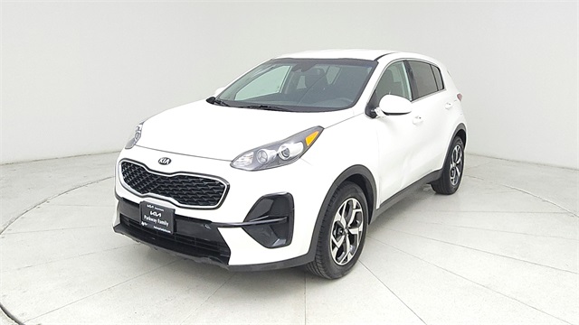 2021 Kia Sportage LX White at DeMontrond Ford