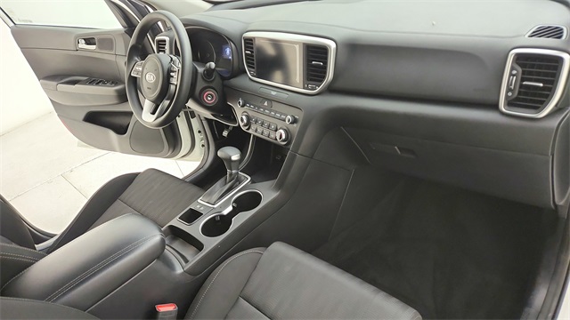 2021 Kia Sportage LX White at DeMontrond Ford