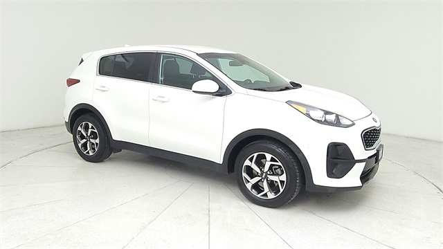 2021 Kia Sportage LX White at DeMontrond Ford