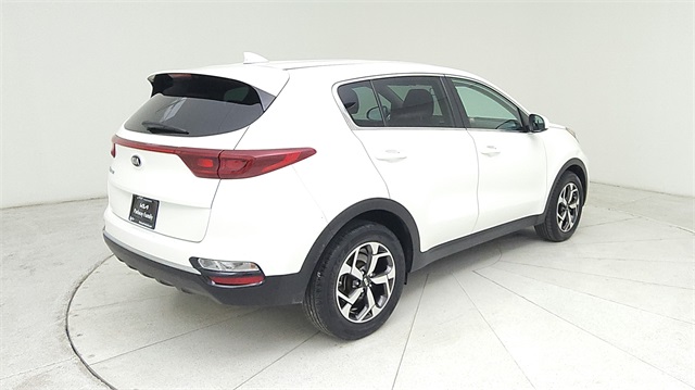 2021 Kia Sportage LX White at DeMontrond Ford