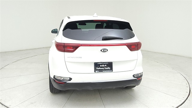 2021 Kia Sportage LX White at DeMontrond Ford