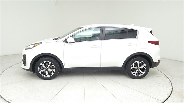 2021 Kia Sportage LX White at DeMontrond Ford