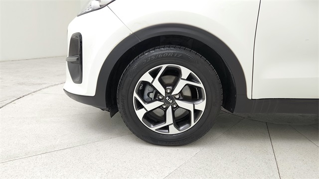 2021 Kia Sportage LX White at DeMontrond Ford