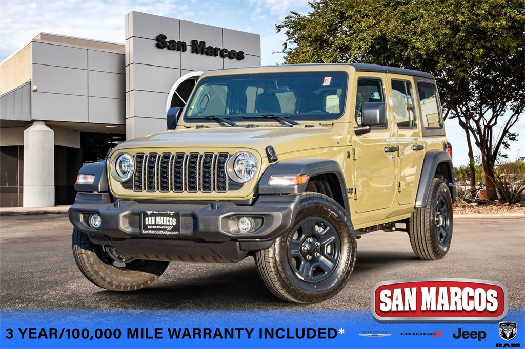 New Car 2025 Jeep Wrangler  Sport For Sale Under $50,000 In San Marcos, Texas