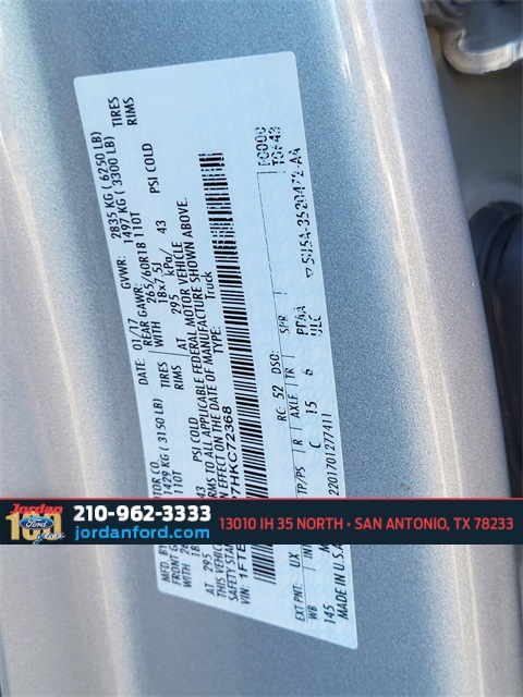 Used Car 2017 Ford F-150  Xlt For Sale Under $20,000 In San Antonio, Texas