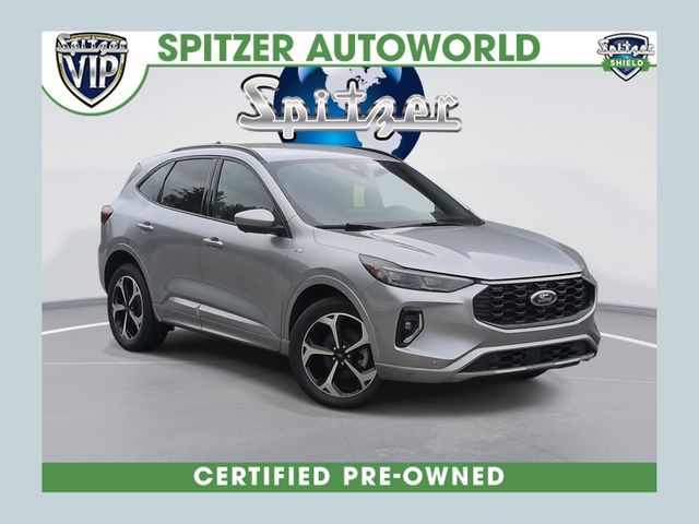 Silver Metallic 2023 Ford Escape SUV / Crossover All-Wheel Drive 8-Speed Automatic