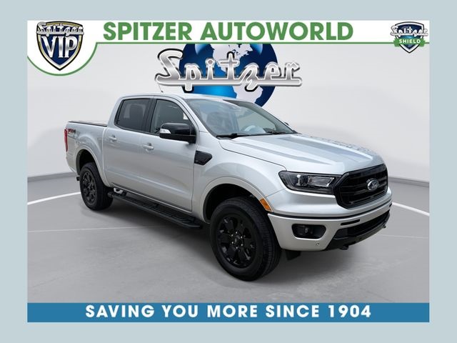 Ingot Silver 2019 Ford Ranger Lariat SuperCrew 4WD Pickup Truck Four-Wheel Drive Automatic