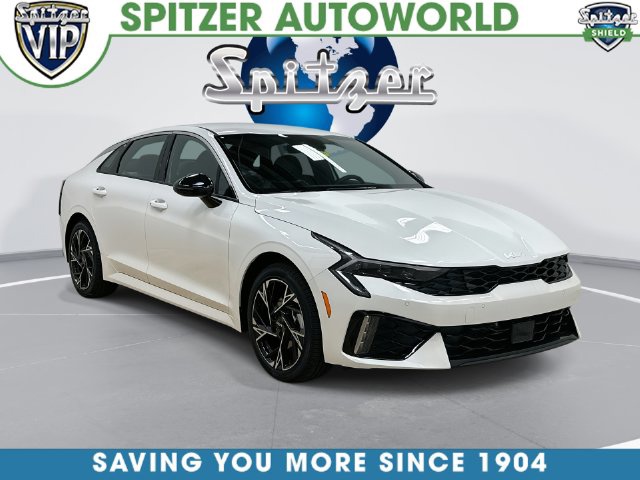 Snow White Pearl 2026 Kia K5 Sedan Front-Wheel Drive 8-Speed Automatic