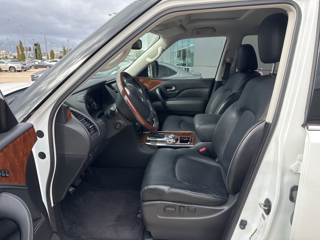 2019 INFINITI QX80 LUXE White at Emmons Autoplex