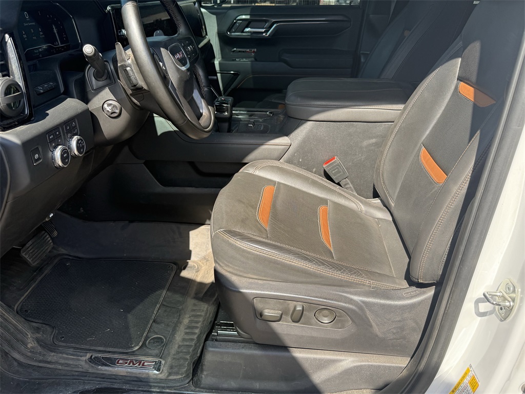 2024 GMC Sierra 1500 AT4 White at South Houston Nissan