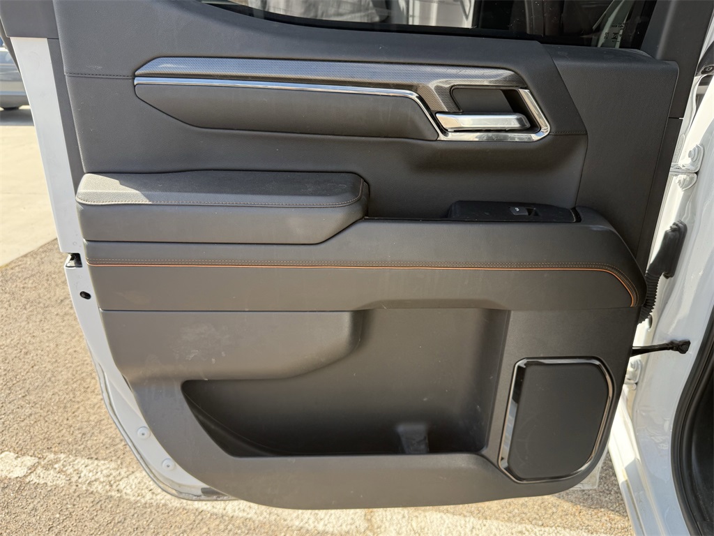 2024 GMC Sierra 1500 AT4 White at South Houston Nissan