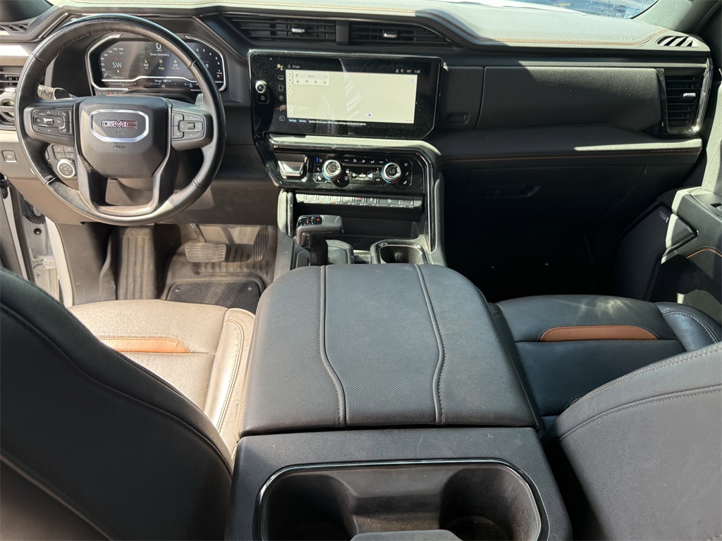 2024 GMC Sierra 1500 AT4 White at South Houston Nissan