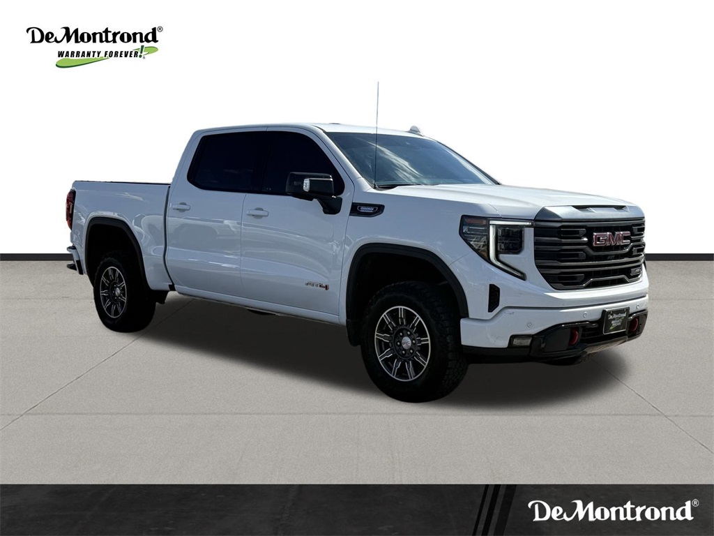 2024 GMC Sierra 1500 AT4 White at South Houston Nissan
