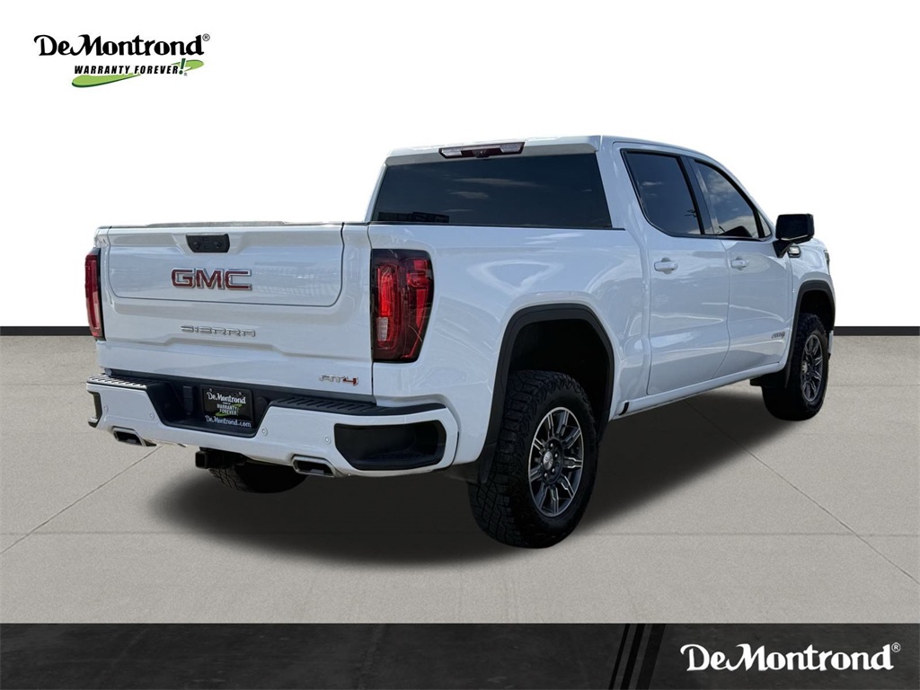 2024 GMC Sierra 1500 AT4 White at South Houston Nissan