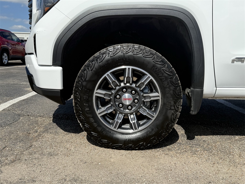 2024 GMC Sierra 1500 AT4 White at South Houston Nissan