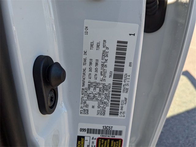 2025 Toyota Tundra SR5 White at Davis Toyota of Orangeburg