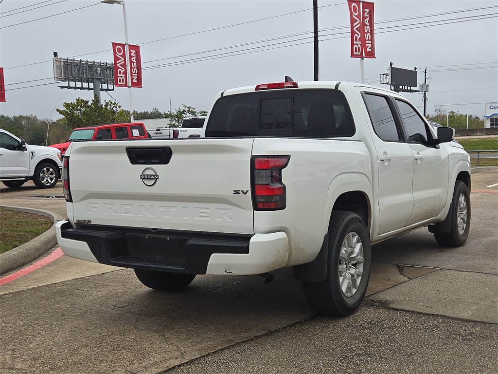 2022 Nissan Frontier SV White at Central Houston Nissan