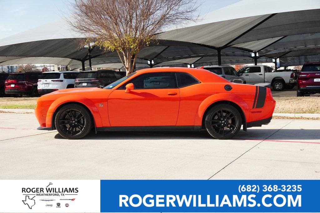 Used Car 2021 Dodge Challenger  R/t Scat Pack Widebody For Sale Under $40,000 In Weatherford, Texas