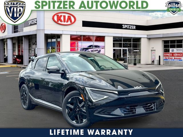 Ebony Black 2025 Kia EV6 Wind AWD SUV / Crossover All-Wheel Drive 1-Speed Automatic