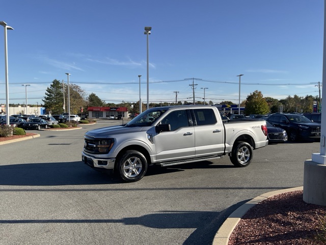 Silver Metallic 2025 Ford F-150 Pickup Truck Four-Wheel Drive Automatic