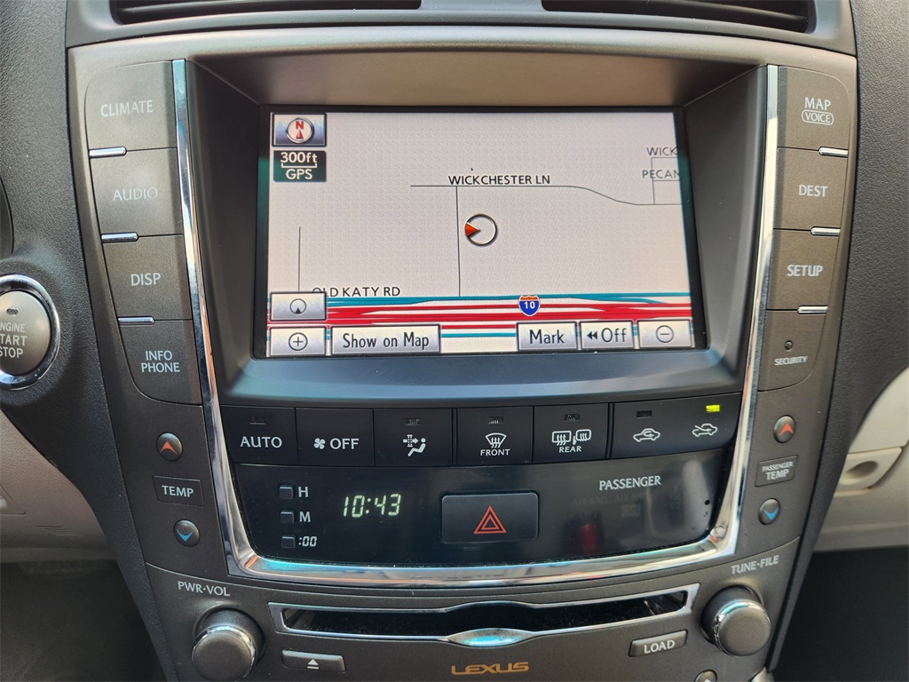 2012 Lexus IS 250 Black at Emmons Autoplex