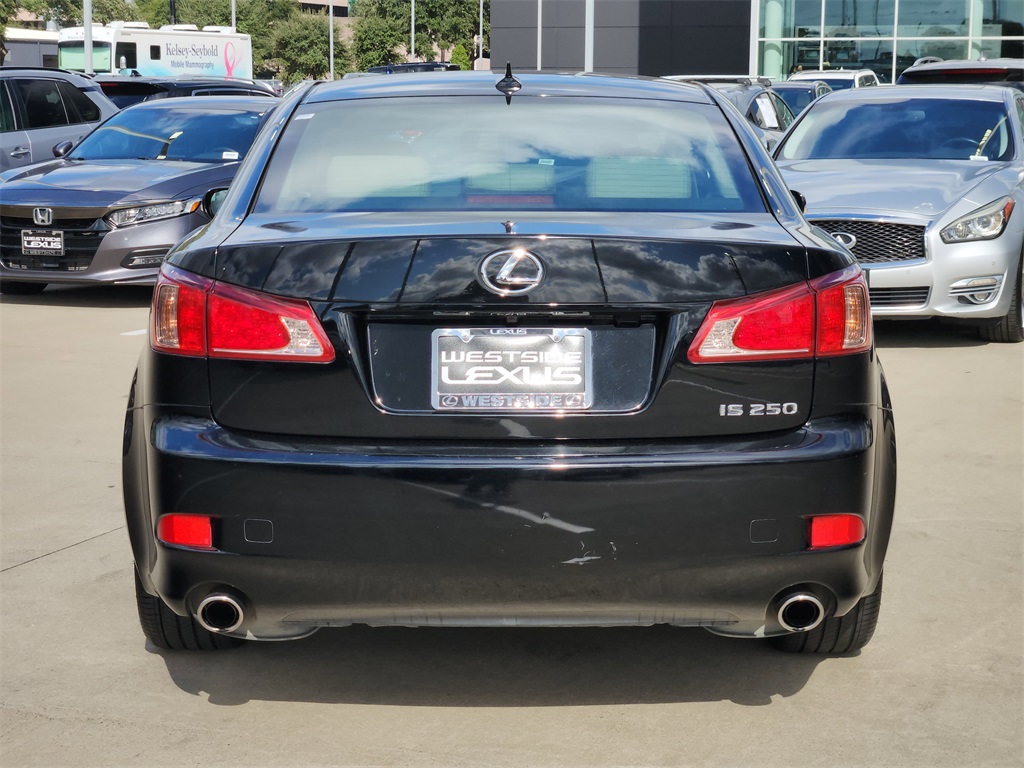 2012 Lexus IS 250 Black at Emmons Autoplex