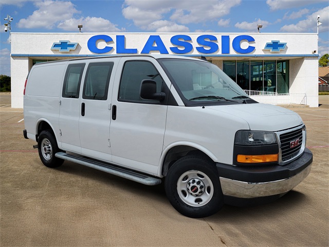 2024 GMC Savana 2500 Work Van White at Wharton Chevrolet GMC